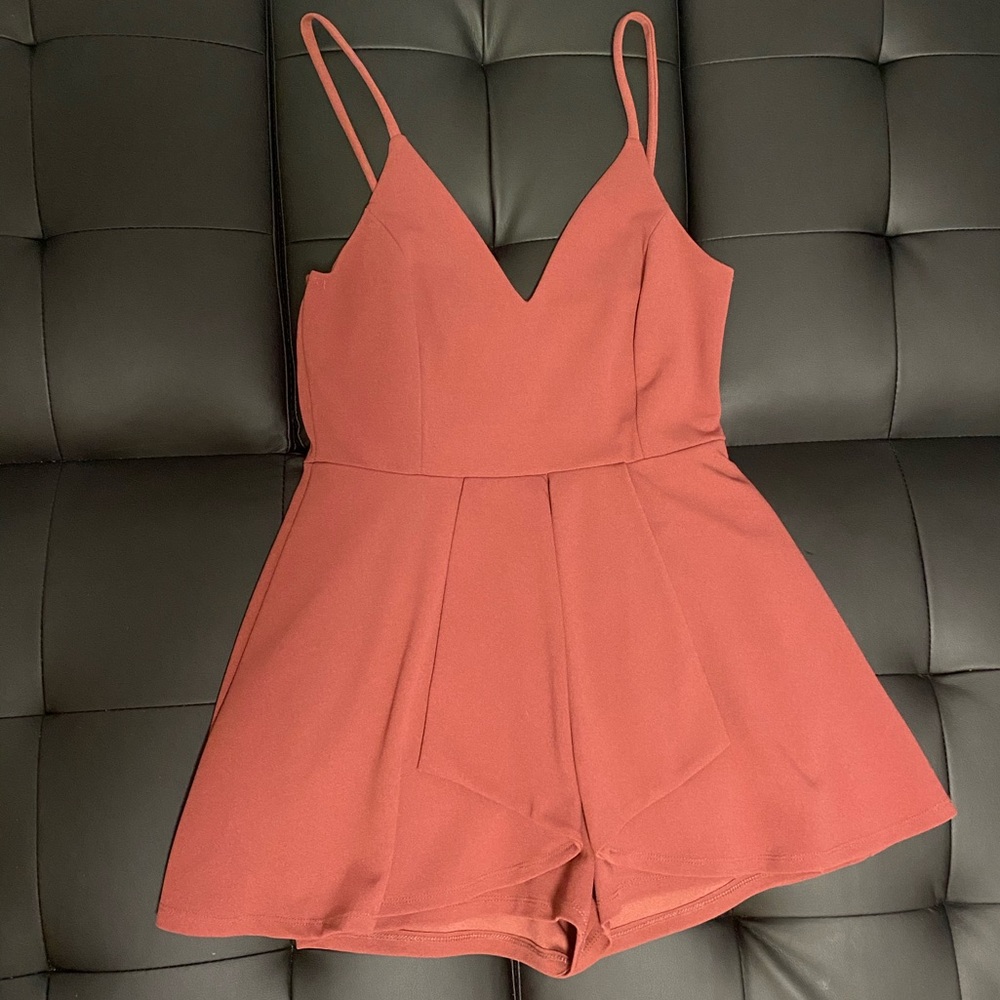 Pink romper